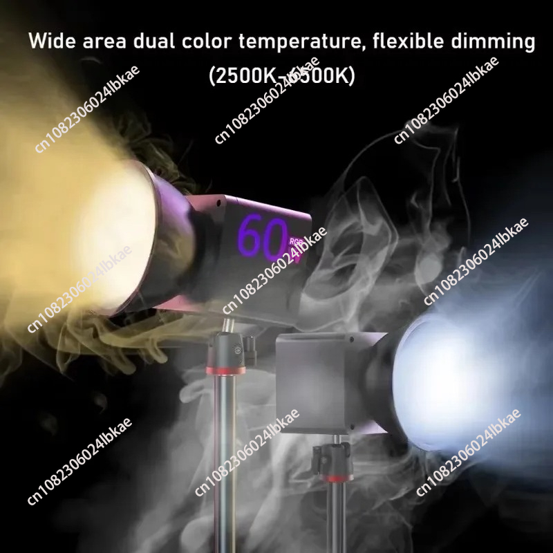 Outdoor Lighting In Photography - 60-ваттный портативный светодиодный осветитель для улицы,