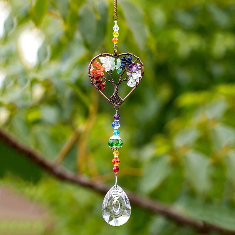 Outdoor Lighting Tree - 1 шт. красочный оригинальный каменный кулон