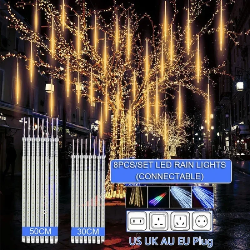 Outdoor Lighting Tree - 30 см/50 см водонепроницаемый метеоритный дождь,