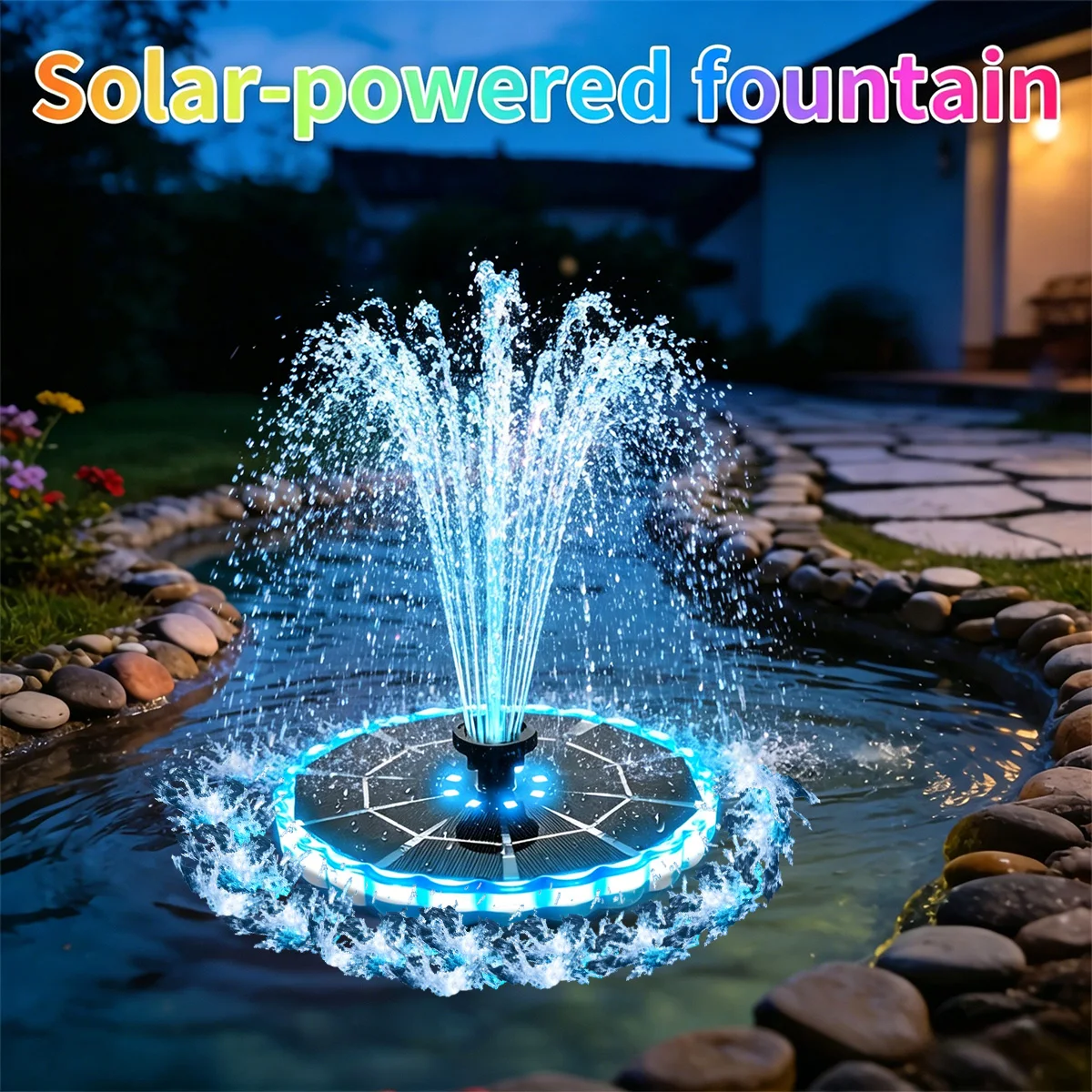 Bollard Light Garden - Солнечный фонтан 3,5 Вт для сада