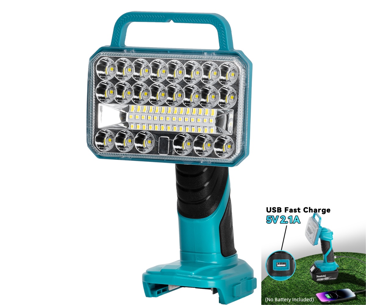 Outdoor Lighting Jobs - Беспроводной светодиодный фонарик 18 Вт, 2000