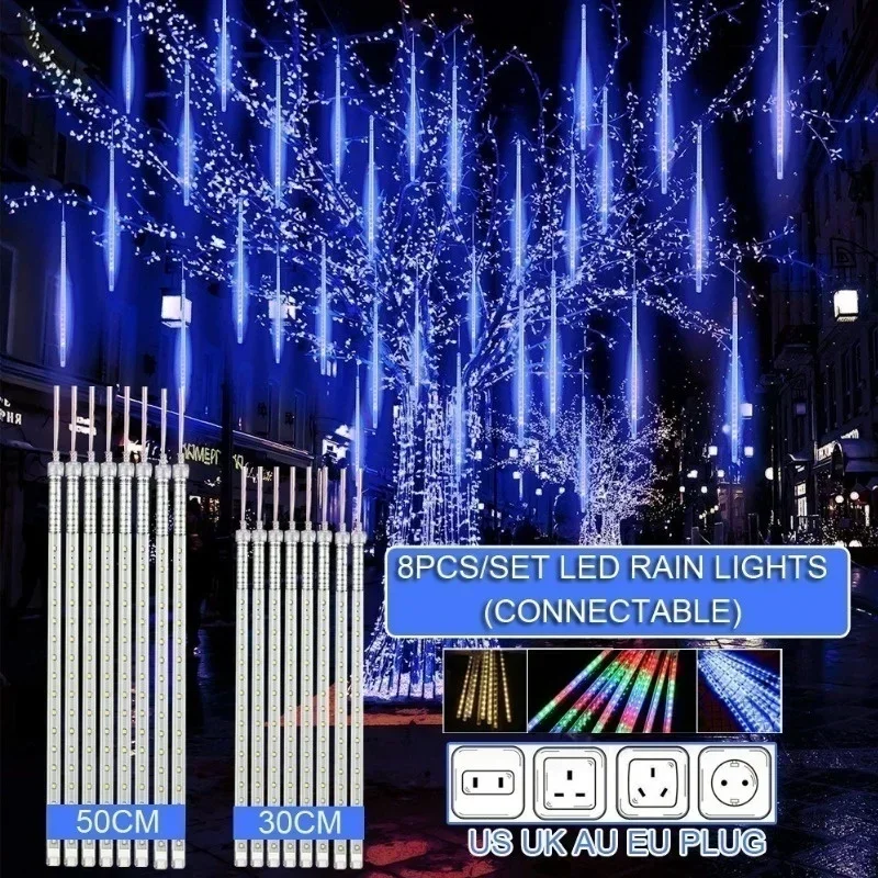 Outdoor Lighting Tree - 30 см/50 см водонепроницаемый метеоритный дождь,
