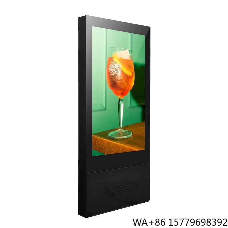Color Changing Outdoor - Новейший алюминиевый напольный рекламный LCD-плеер с