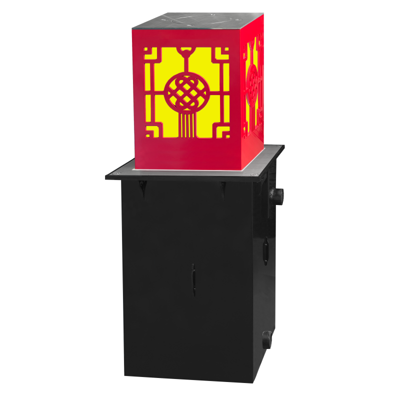 Bollard Light Garden - Современный круглый светодиодный боллард из нержавеющей