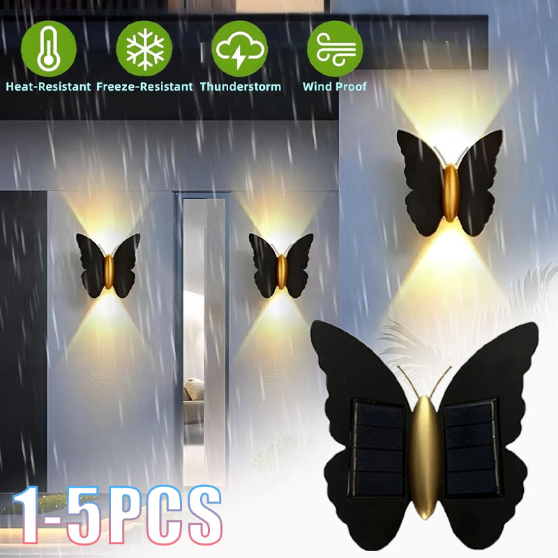 1-5 шт. Солнечный настенный св – обзор и цена Outdoor Lighting Accent