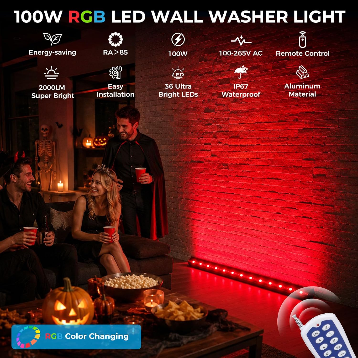 Комплект из 2 RGB-светильников – обзор и цена Color Changing Outdoor