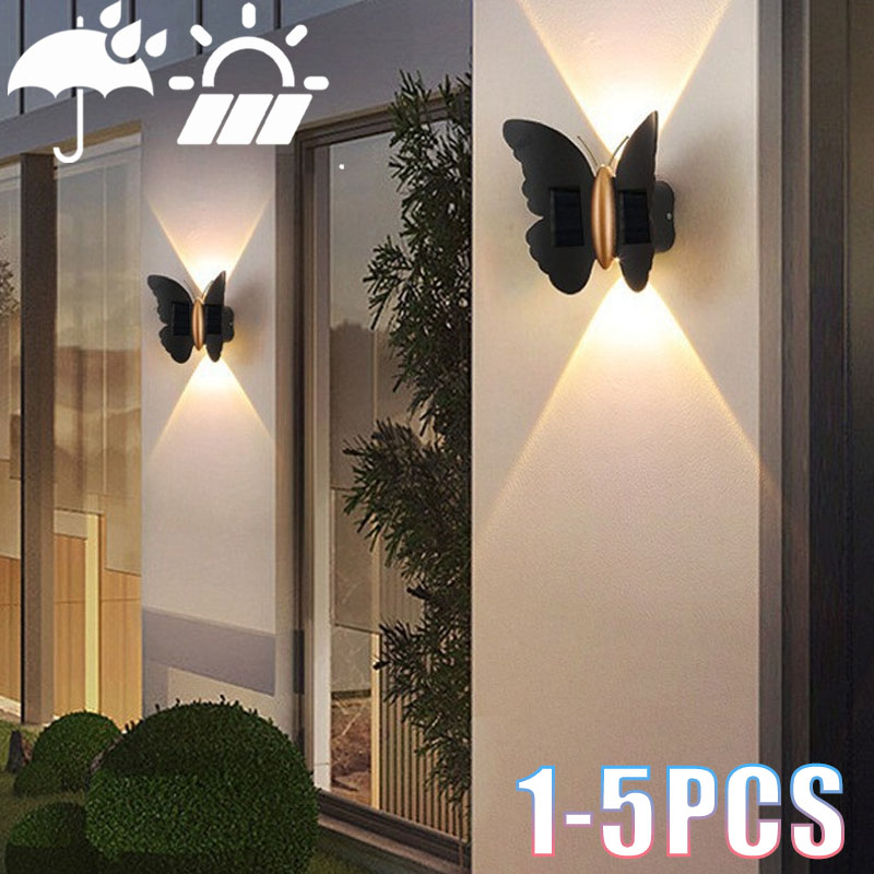 1-5 шт. Солнечный настенный св – обзор и цена Outdoor Lighting Accent