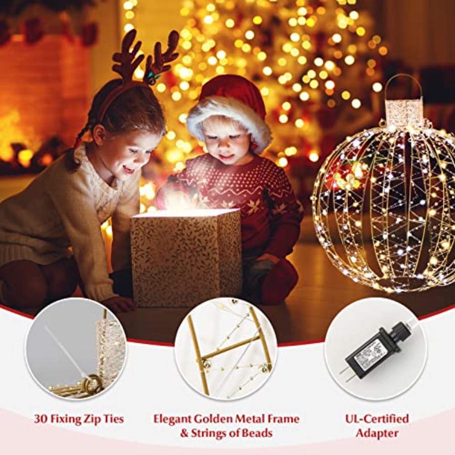 3 шт. рождественских светодиод – обзор и цена Outdoor Lighting Tree