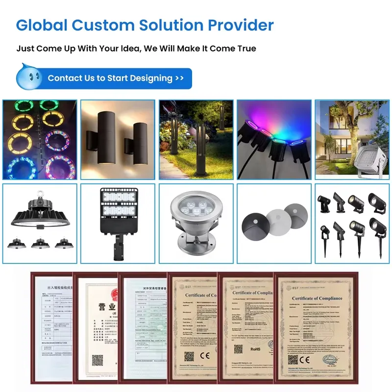 Светодиодный ландшафтный свети – обзор и цена Bollard Light Garden