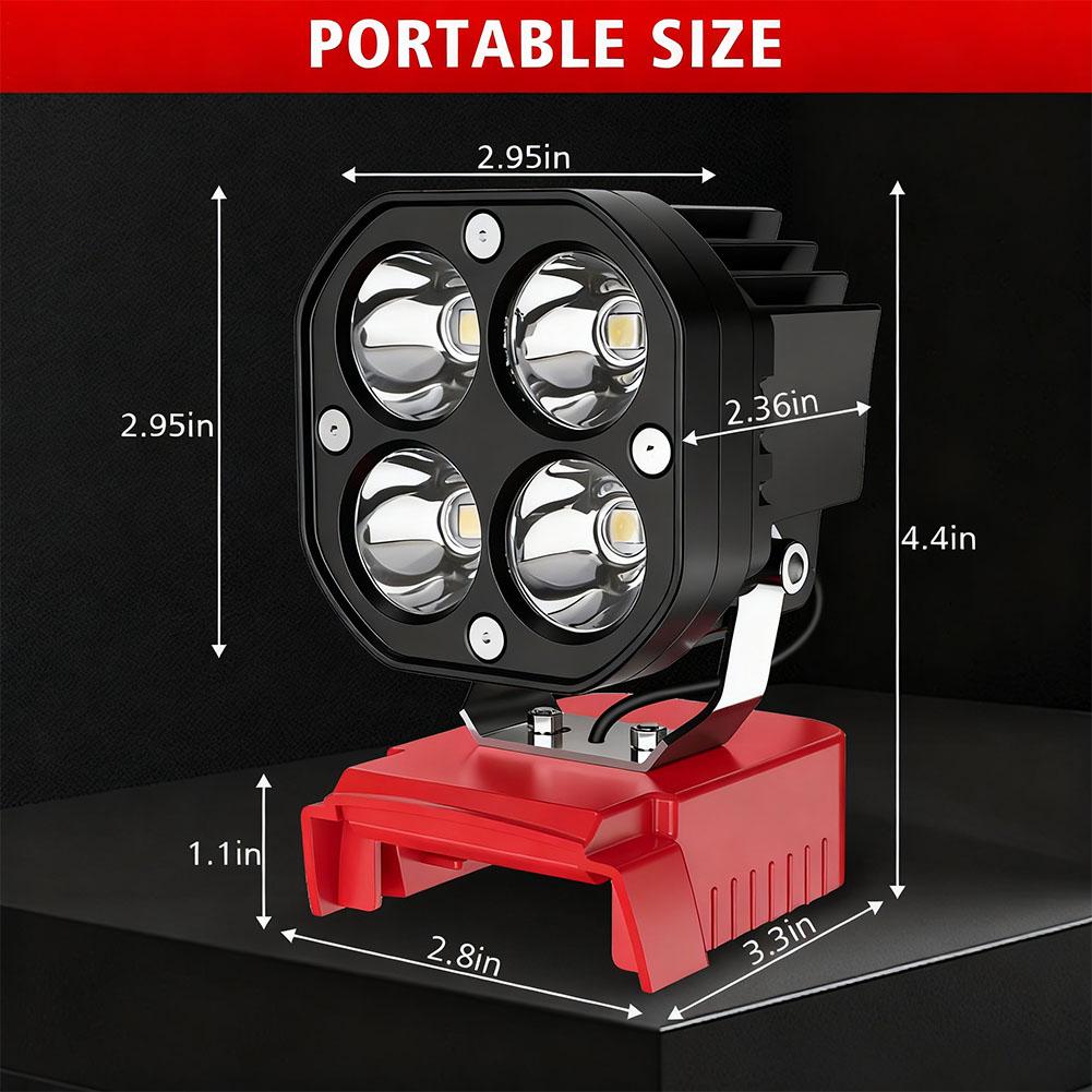Для Milwaukee M18 18В: портати – обзор и цена Outdoor Lighting Jobs
