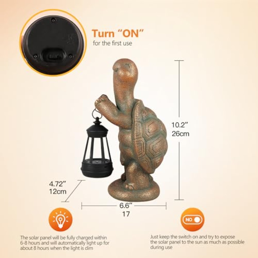 Садовая статуэтка черепахи на  – обзор и цена Outdoor Lighting Japan