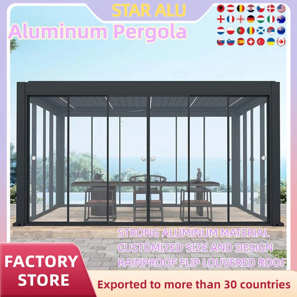 Алюминиевая биоклиматическая п – обзор и цена Outdoor Lighting Restaurant