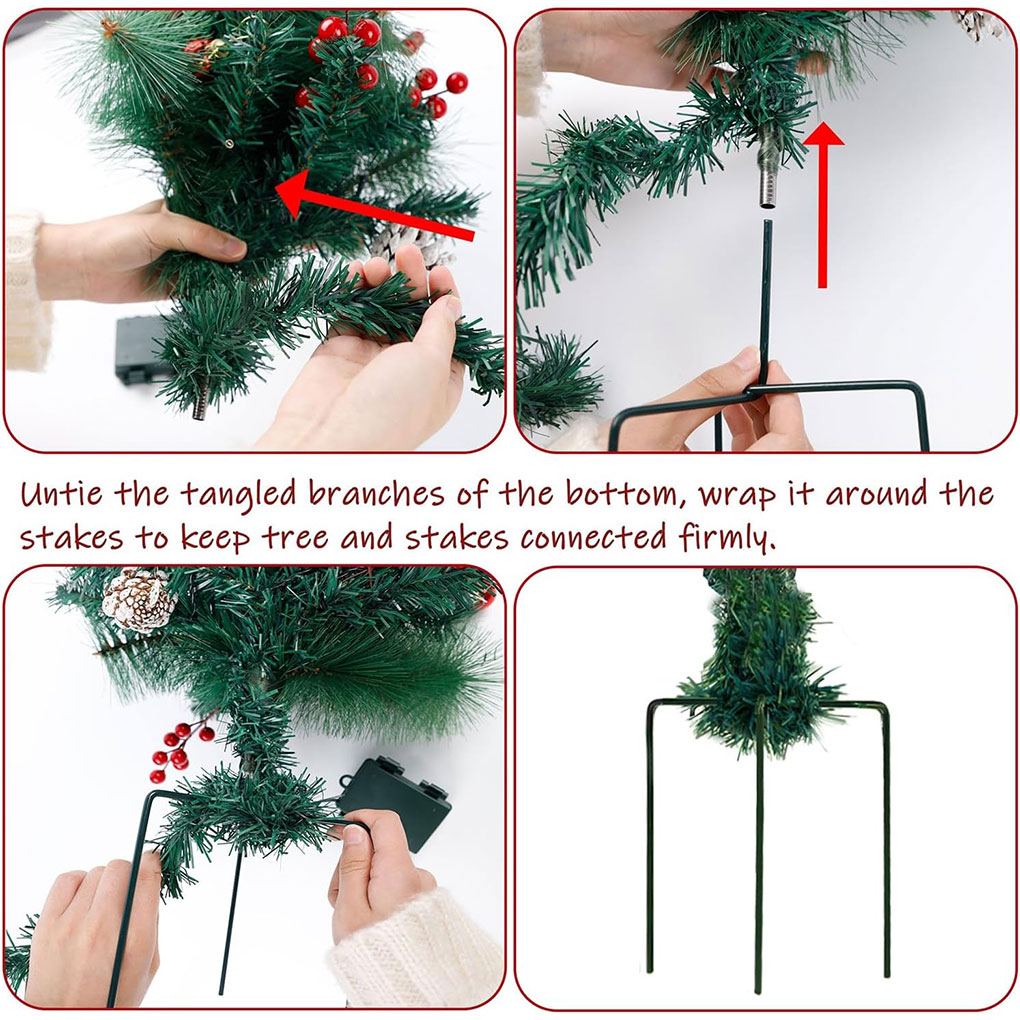 Уличные рождественские елки из – обзор и цена Outdoor Lighting Tree